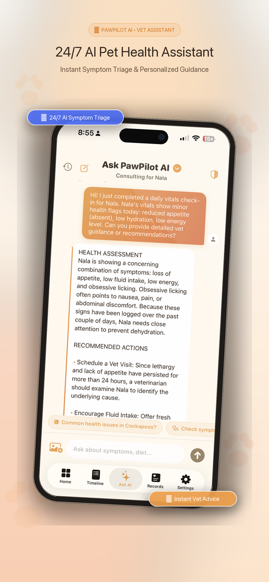 24/7 AI Vet Assistant