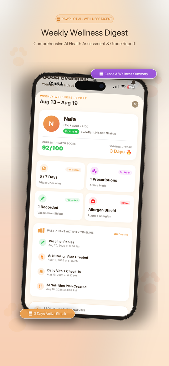 Weekly Wellness Report